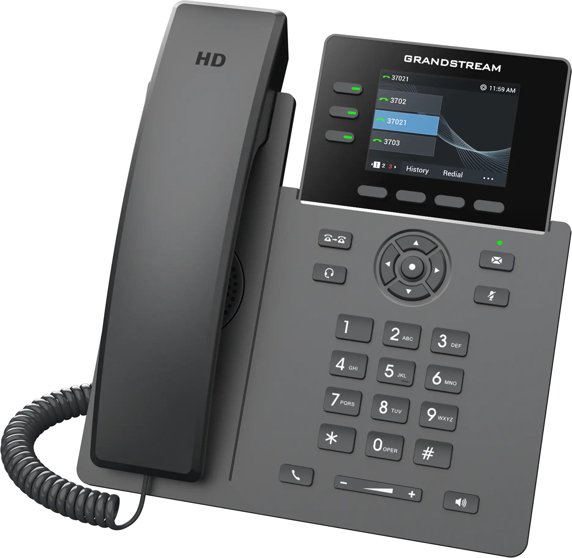 3 Line Carrier-Grade IP Phone - GRP2611G