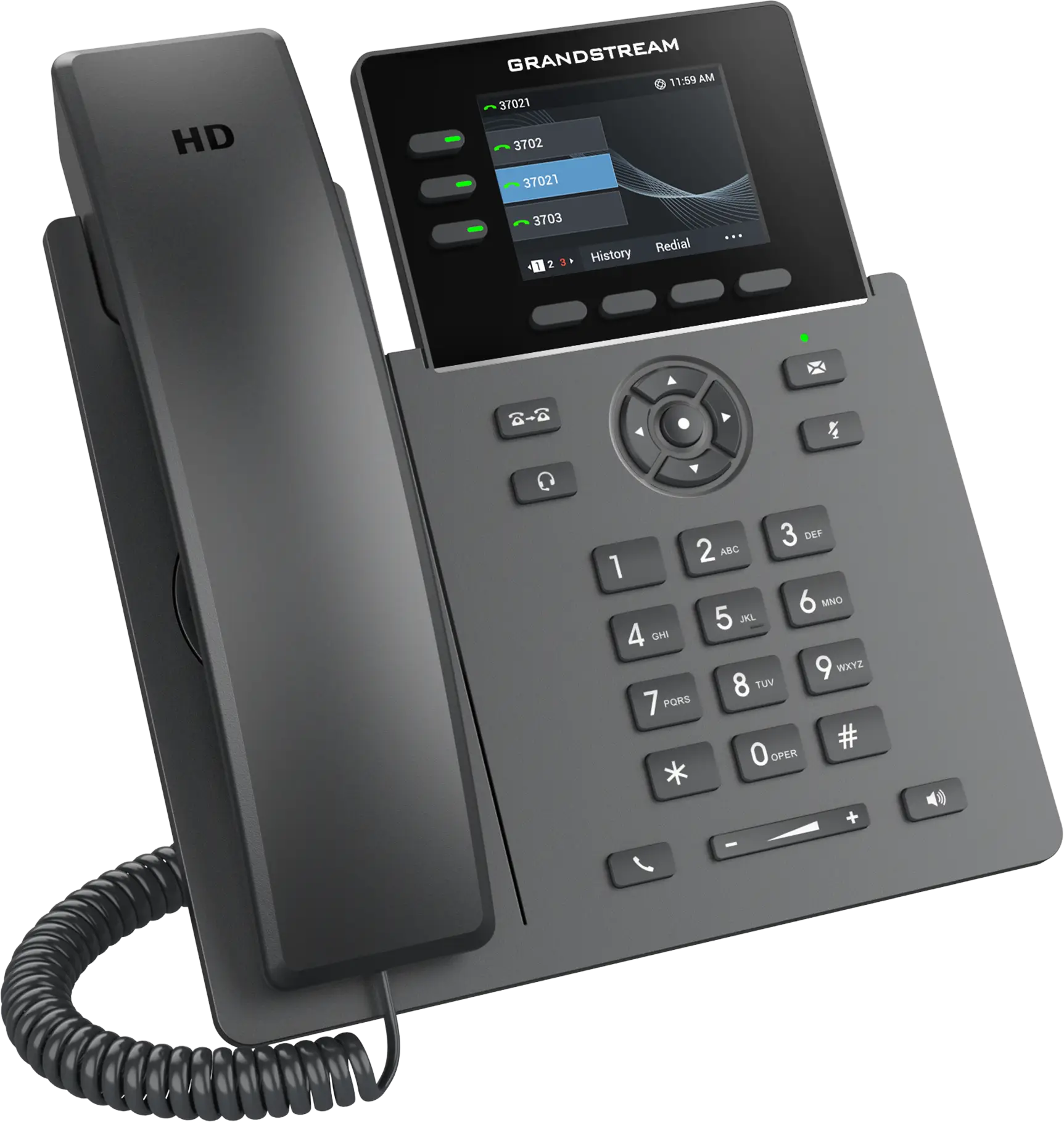 3 Line Carrier-Grade IP Phone - GRP2611G