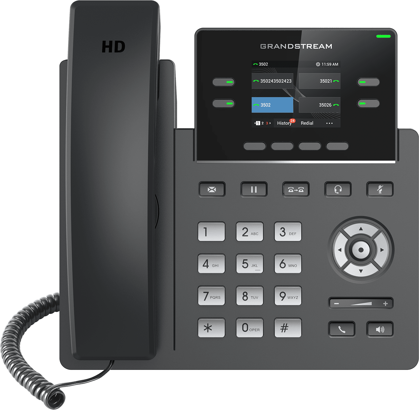 4 Line Professional IP Phone - GRP2612P