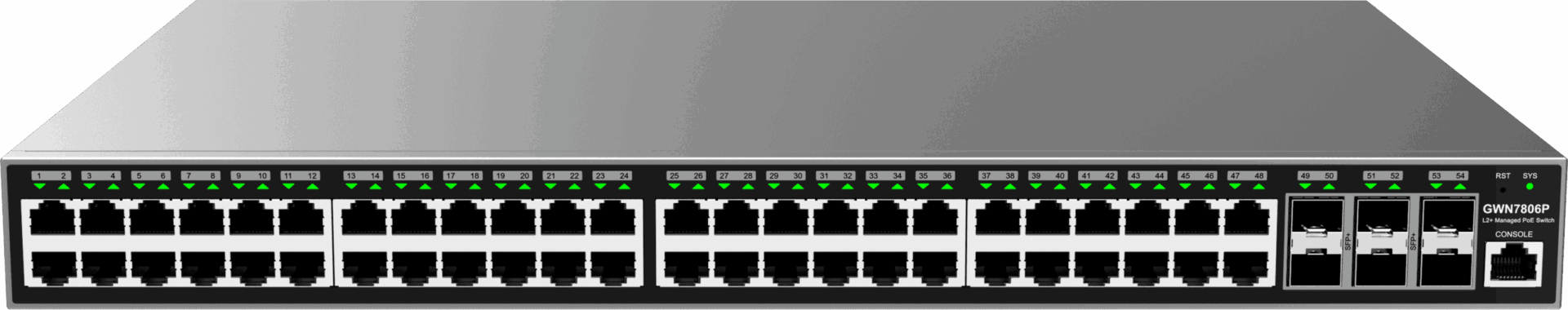 Enterprise-Grade Layer 2+ Managed Network Switch - GWN7806(P)