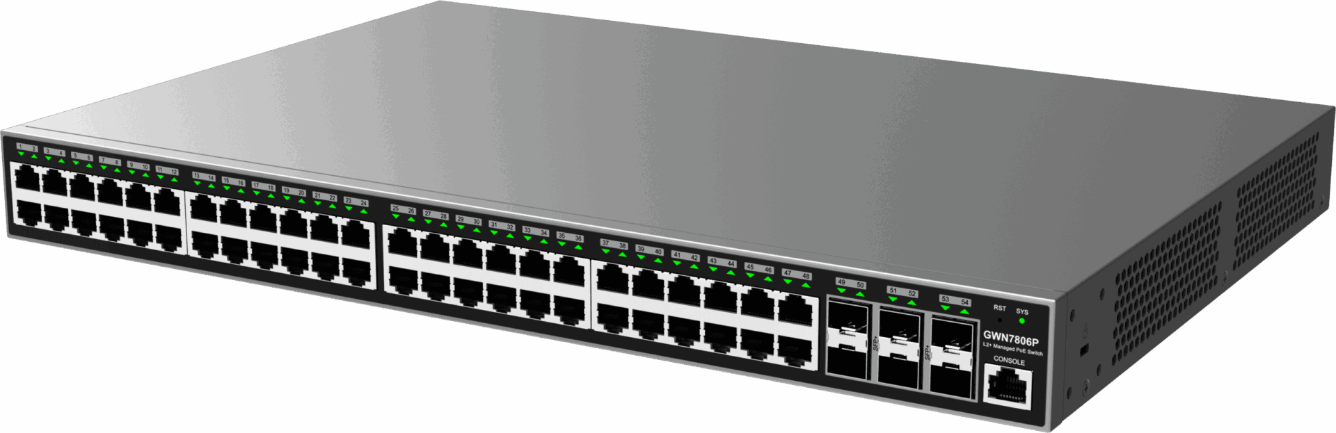 Enterprise-Grade Layer 2+ Managed Network Switch - GWN7806(P)