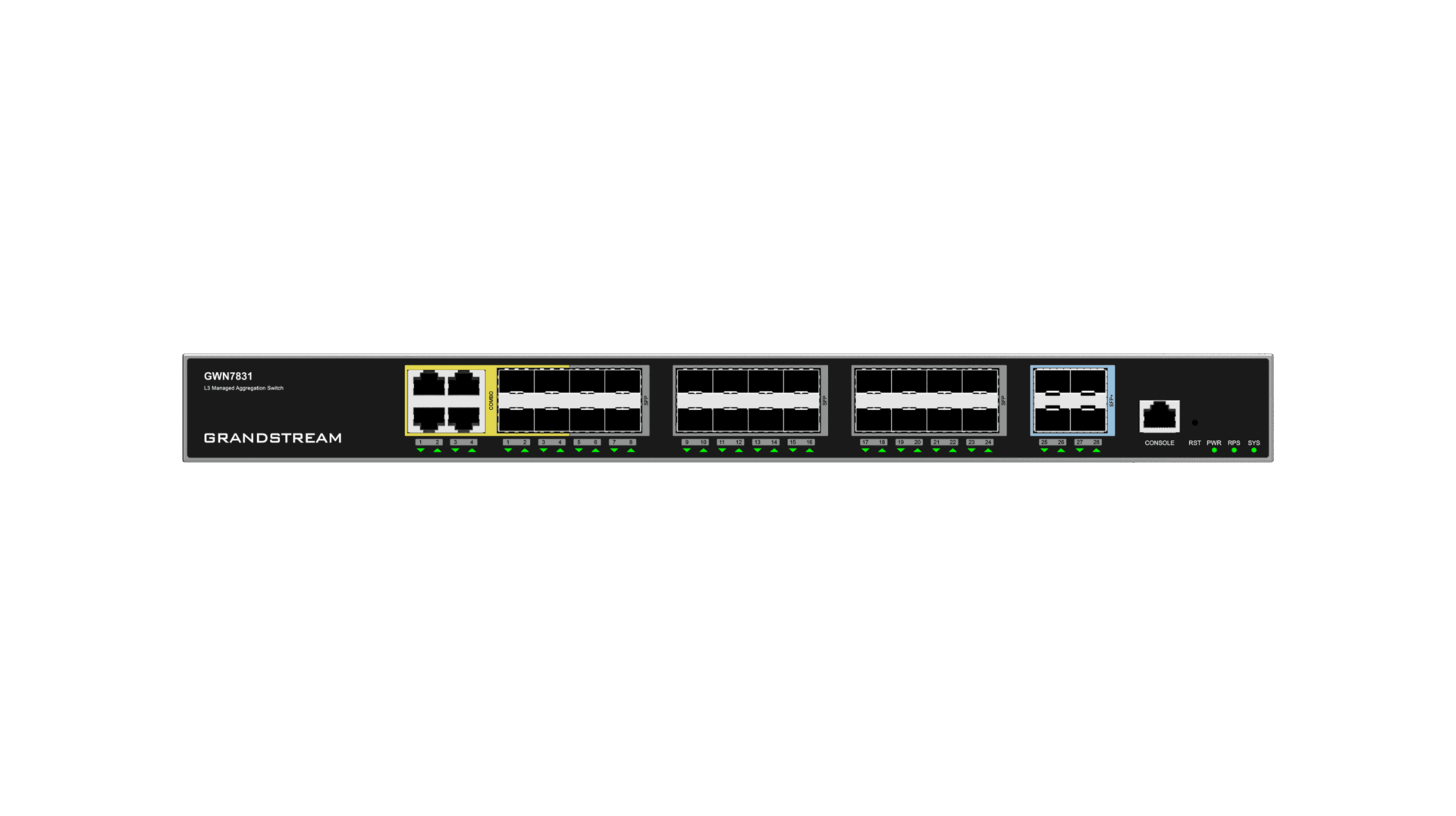 Layer 3 Aggregation Network Switches - GWN7832