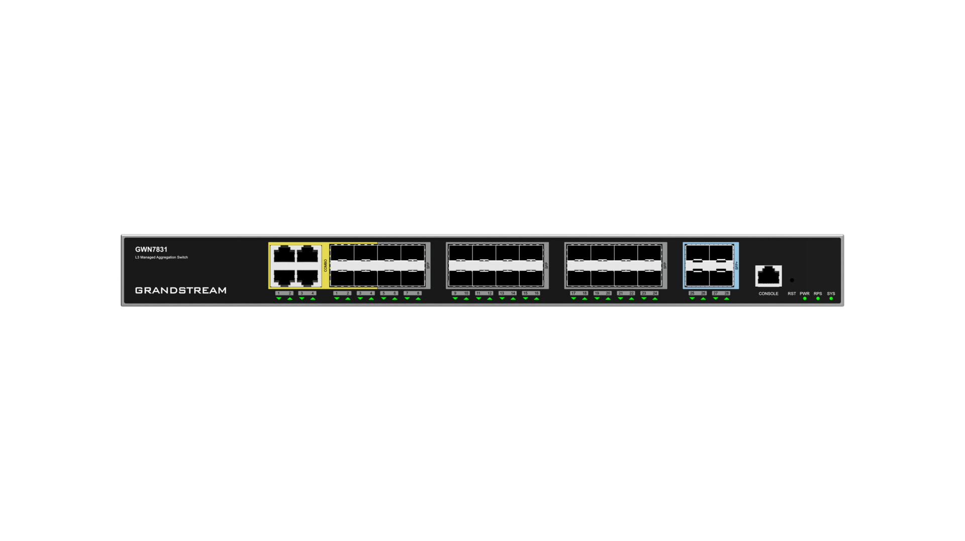 Layer 3 Aggregation Network Switches - GWN7831