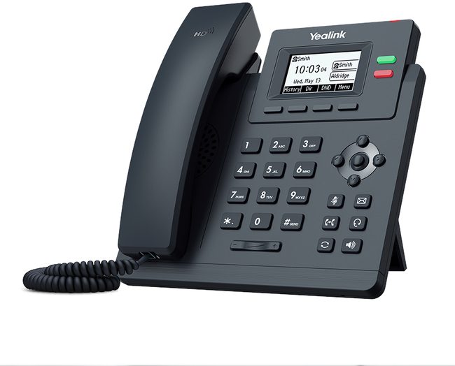Yealink T31W SIP Desk Phone with Built-in Wi-Fi - T31W